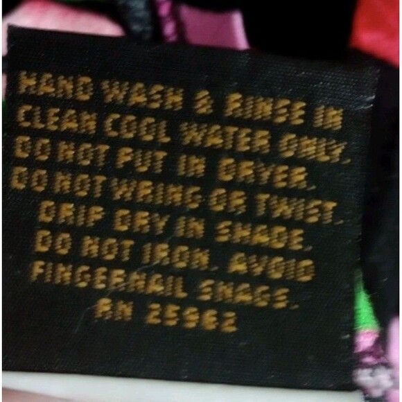 Siren Signatures Maxi Tank Dress Tropical Floral Hawaiian Side Slit Size Medium - Picture 5 of 5